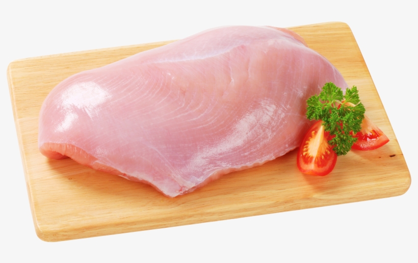 Chicken Steak Transparent Png Image - Raw Boneless Turkey Breast, transparent png download