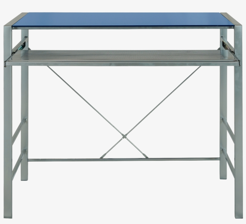 Neo Blue Computer Desk - Sofa Tables, transparent png download