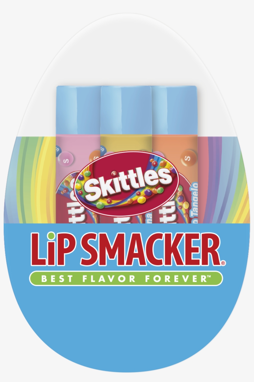 Lip Smacker Originals Lip Balm Trio Skittles - Skittles, transparent png download