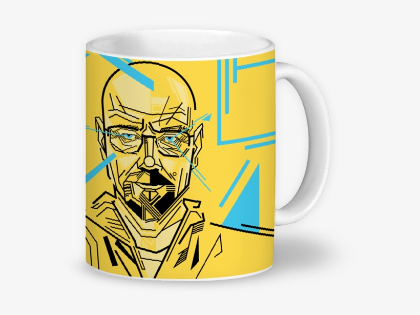 Caneca Walter White De Felipe Franco Rodriguesna - Mug, transparent png download