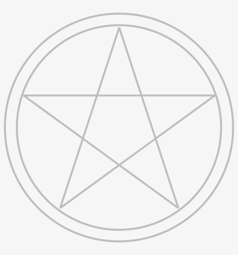 Pentacle 2 By Wintersmagicsto - Supernatural Devil's Trap, transparent png download
