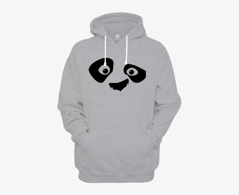 Buy This Graphic Kung Fu Panda Grey Melange Premium - Kung Fu Panda Hoodie, transparent png download