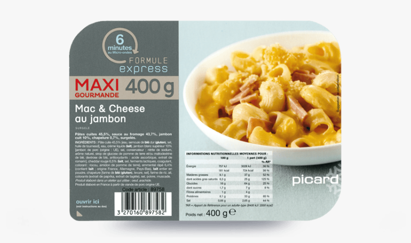 Mac And Cheese Au Jambon - Mac And Cheese Picard, transparent png download