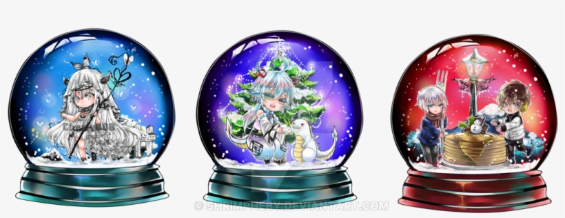 Snow Globe Christmas Comish - Christmas Ornament, transparent png download