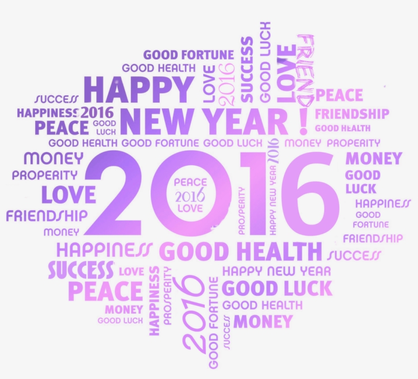 Happy New Year - Poster, transparent png download