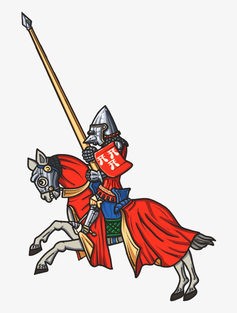 Thomas De Ros, Knt - Heraldic Knight, transparent png download