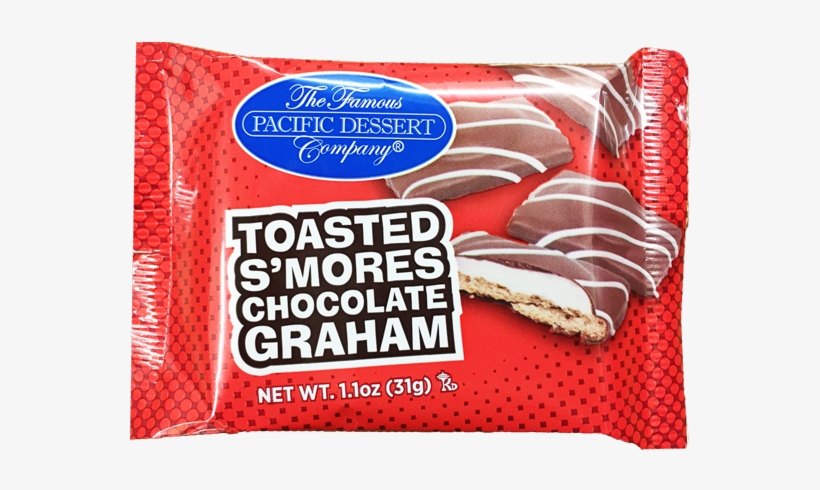 1 Oz Toasted S'mores Chocolate Graham - Bánh, transparent png download