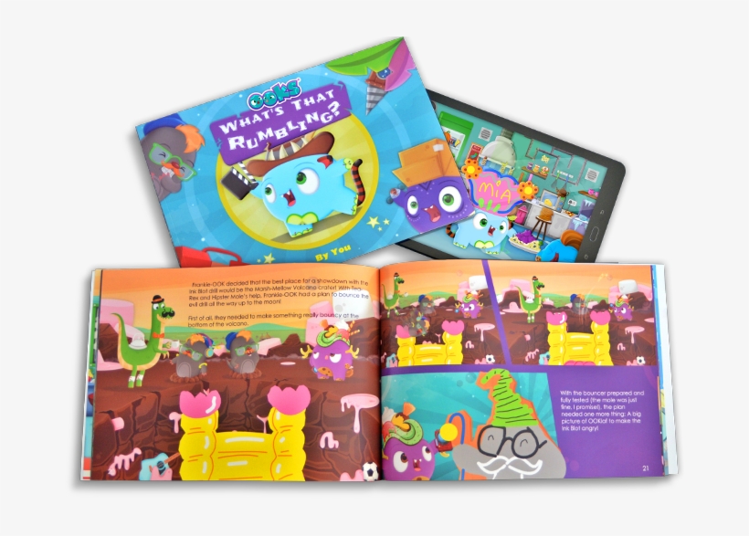 Ooks Personalised Books - Educational Toy, transparent png download