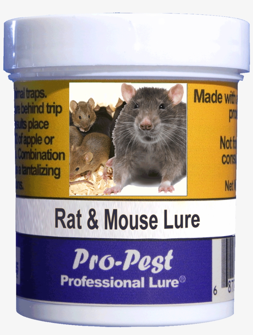 Pro Pest Rat & Mouse Lure Prof 4 Oz Jars 10ct - Rat, transparent png download