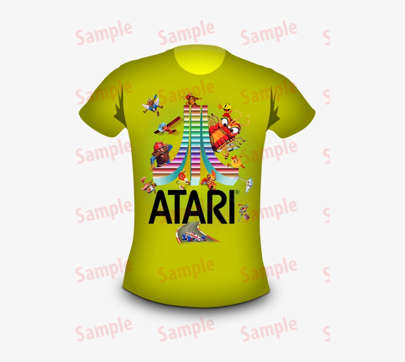 Atari Missile Command Arcade Cover Art T-shirt - Atari T Shirt, transparent png download