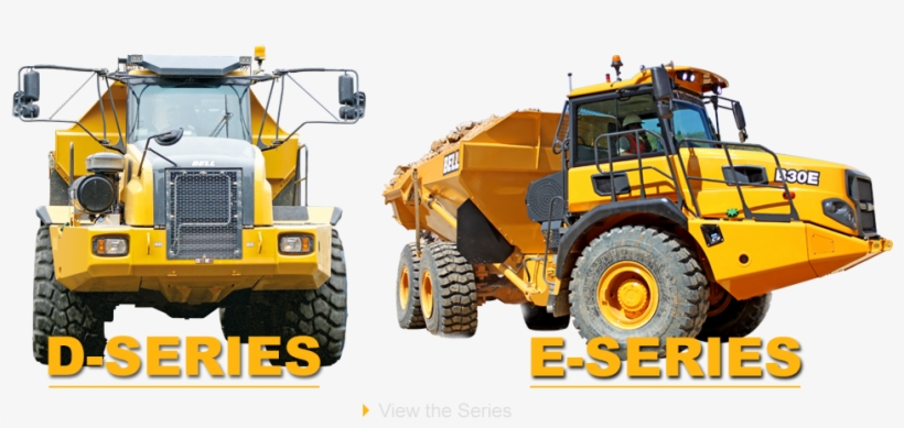 Bell D & E Series Articulated Dump Trucks - Big Bell Articulated Dump Trucks, transparent png download