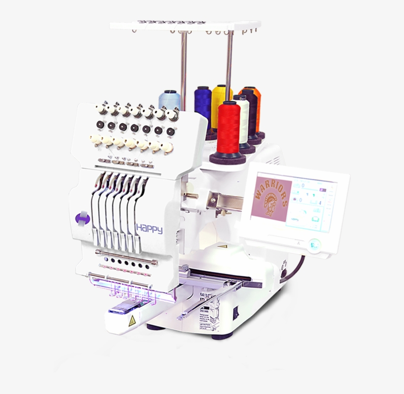 7-needle Journey - Happy Journey Embroidery Machine, transparent png download