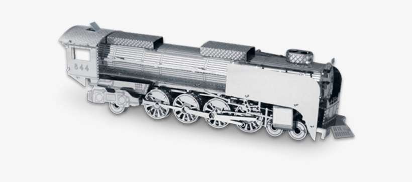 Metal Earth Steam Locomotive 3d Laser Cut Metal Car - Metal Earth Steam Locomotive, transparent png download