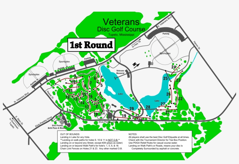 2012 Elvis Fling With The King June 2nd & 3rd - Map, transparent png download