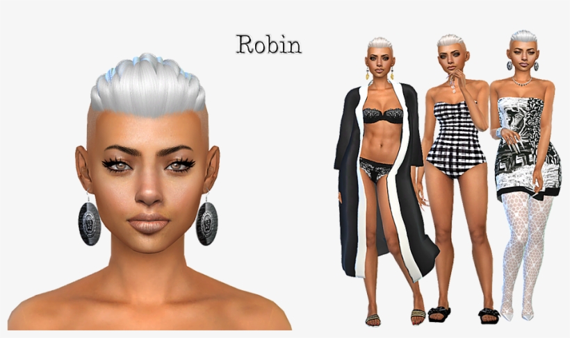 Robin Model - Girl, transparent png download