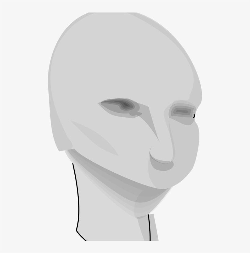 Human Head Nose Cartoon Human Body - Illustration, transparent png download