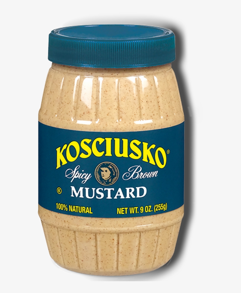 Plochman's Premium Kosciusko Spicy Brown Mustard - Peanut Butter, transparent png download