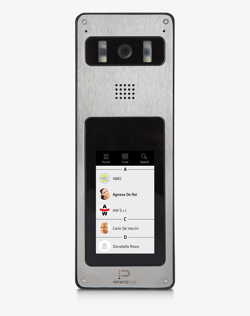 Infiniteplay Flat Esterno Frontale Inox Int2 00png - Smartphone, transparent png download