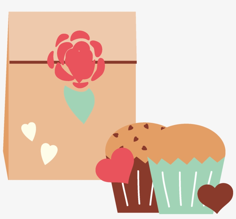 Festivo Año Nuevo Invierno Decoración Png E Imagen - Muffin, transparent png download