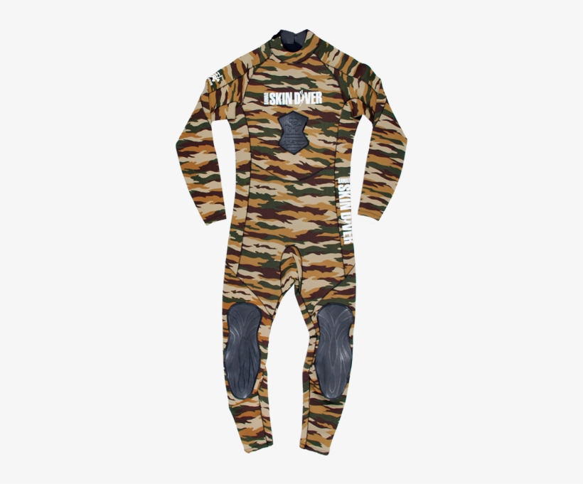 Hsd Brown Camo 1pc Neoprene Wetsuit - Pajamas, transparent png download