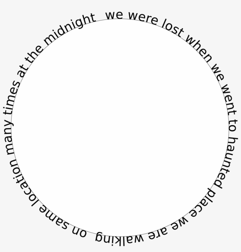 We Used Inkscape In My English Class To Create Circle - Circle, transparent png download