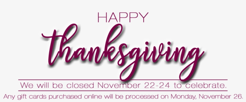 Thanksgiving Banner 1 - Calligraphy, transparent png download