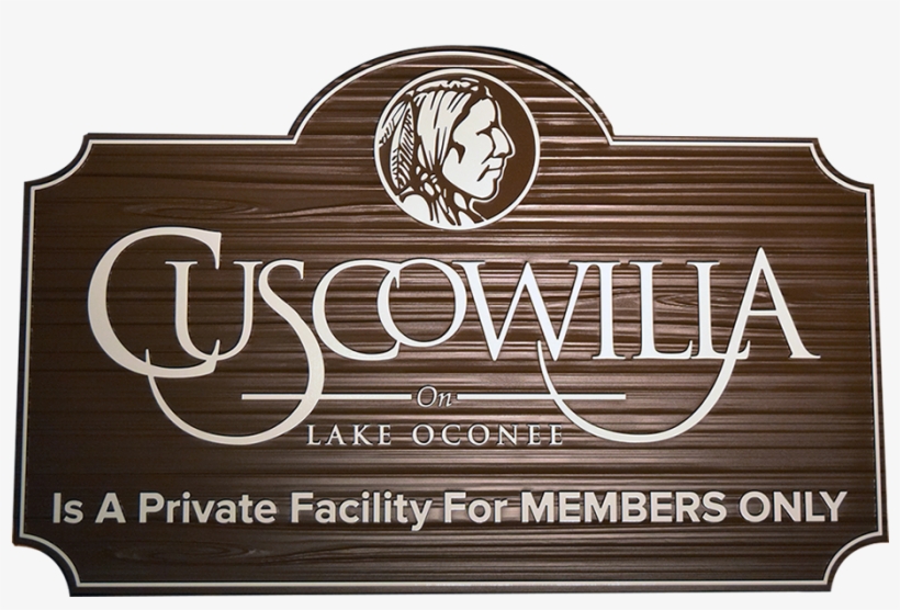 Cuscowilla - Signage, transparent png download