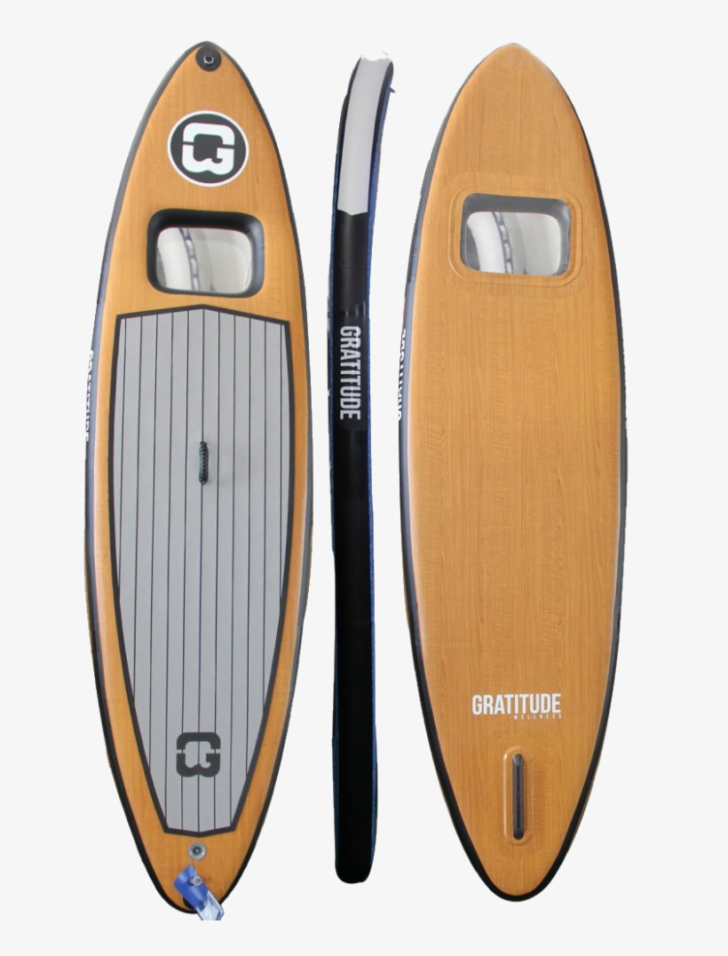 Submersible Wood Grain - Surfboard, transparent png download