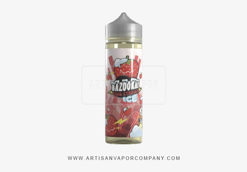Strawberry Sour Straws Ice 60ml - Pomegranate, transparent png download
