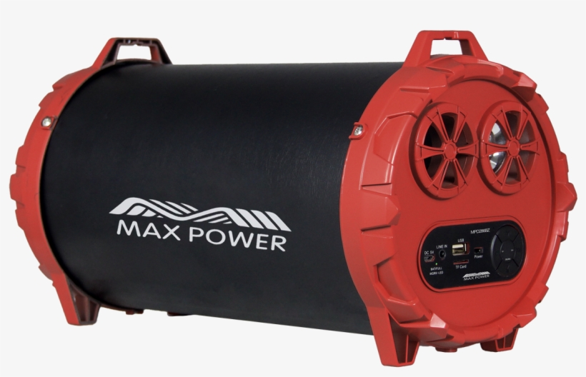 Max Power 286bz Heavy Duty Metal Bazooka Red - Machine, transparent png download