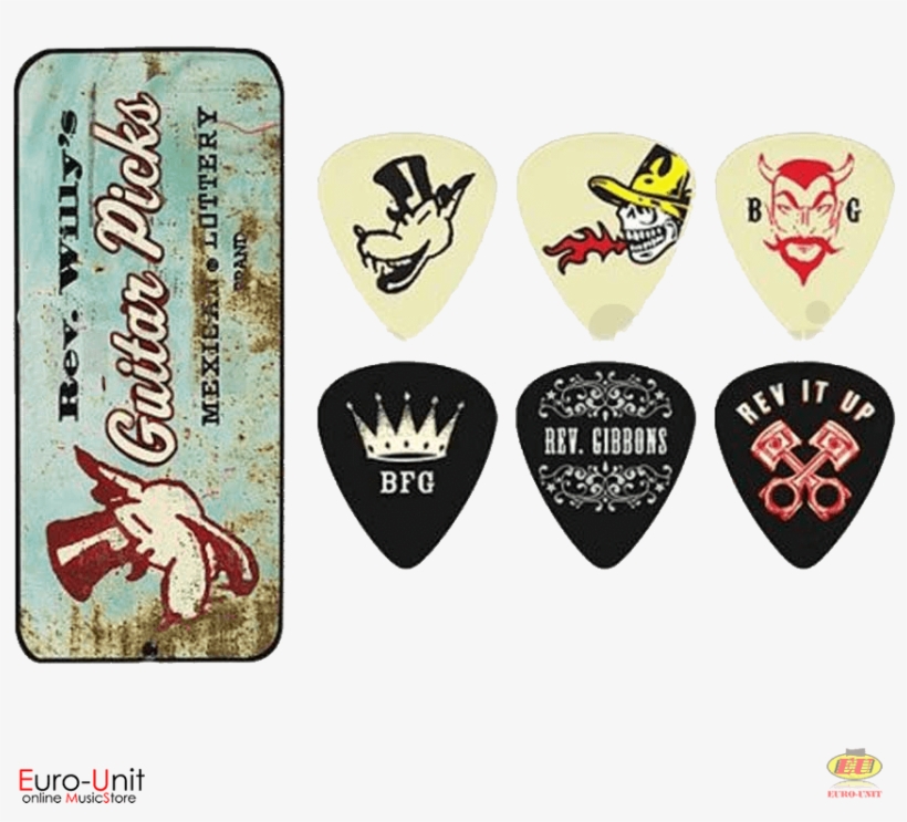 Dunlop Rwt01l Rev Willy - Guitar Pick, transparent png download