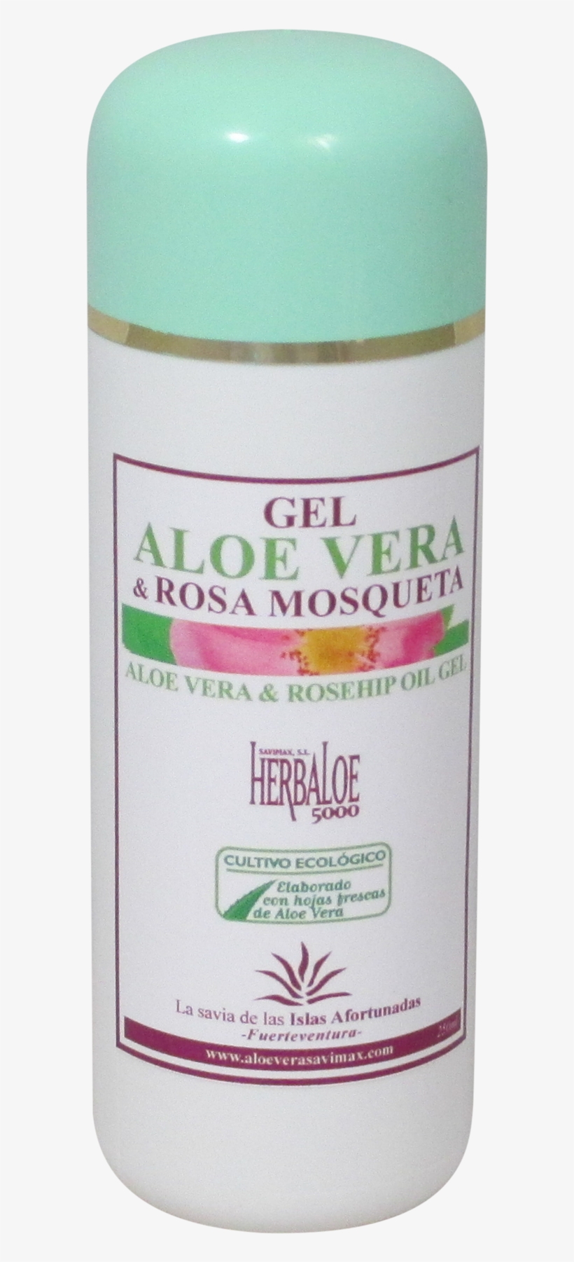 Herbaloe Gel Aloe Vera Y Rosa Mosqueta, 250 Ml - Lotion, transparent png download