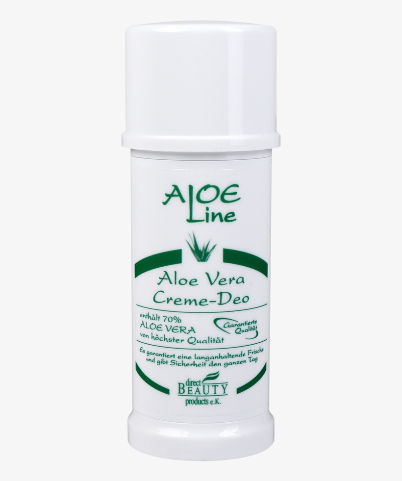Aloe Vera Cream Deodorant - Bottle, transparent png download