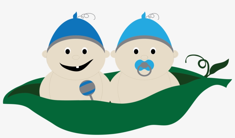 This Free Icons Png Design Of Two Peas In A Pod 2, transparent png download