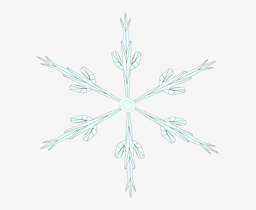 Free Vector Snowflake 6 Clip Art - Network Icon Green Png, transparent png download