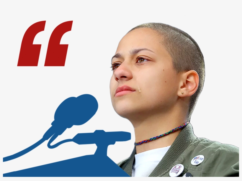 And Why We Need To Talk About Angry Activists - Emma Gonzalez Transparent, transparent png download