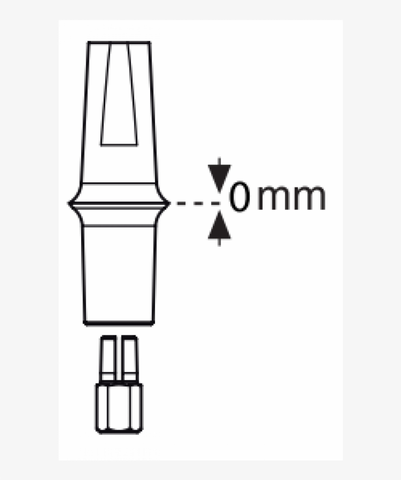 Leone 360 Anatomical Abutment For - Line Art, transparent png download
