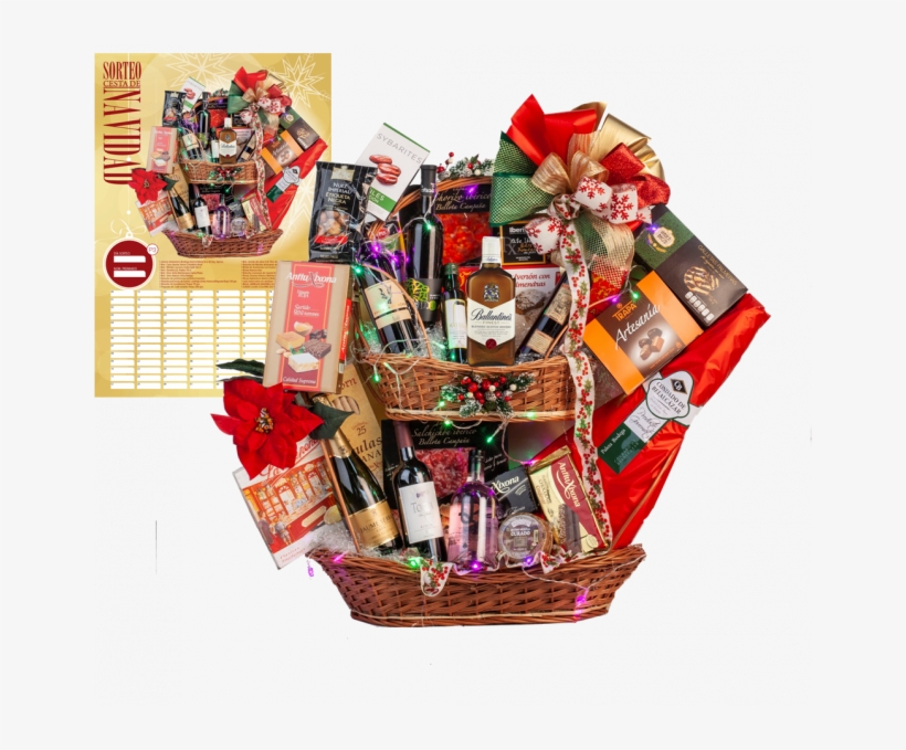Regalos Navidad Cesta Porras 3 Iberica - Rifa Regalos Navidad, transparent png download