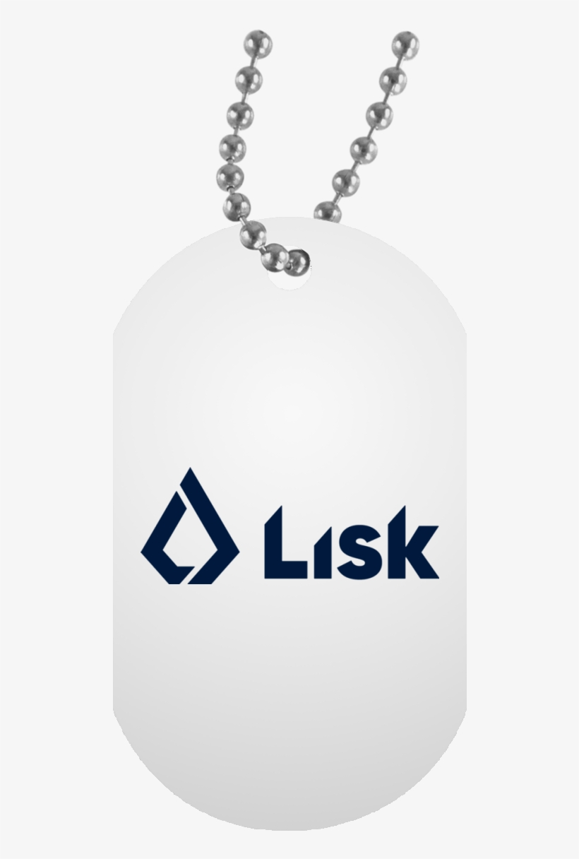 Un5588 White Dog Tag / Lisk - Locket, transparent png download