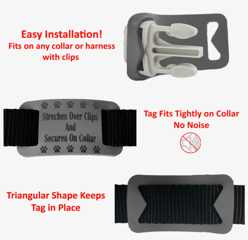 Pet Id Tags Custom - Strap, transparent png download