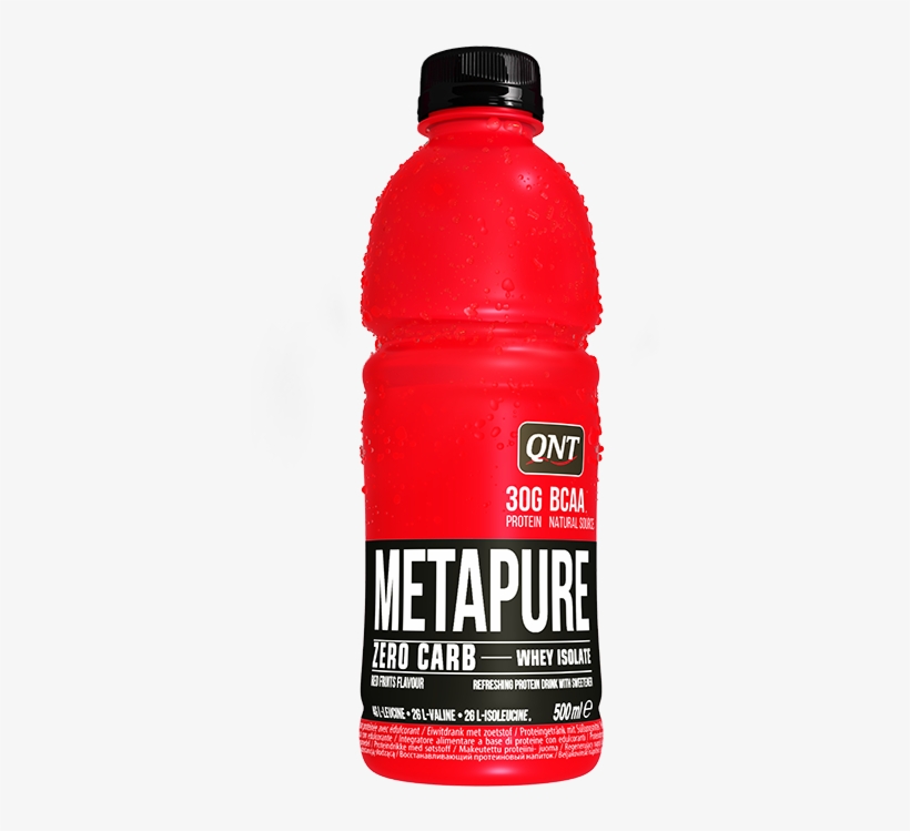 Qnt Direct Metapure Drink Frutas Rojas 24x 500 Ml - Metapure Zero Carb Drink, transparent png download