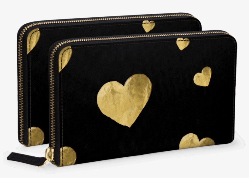 Dailyobjects Floating Hearts Women's Classic Wallet - Wallet, transparent png download
