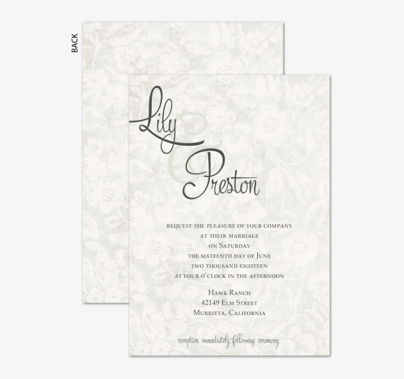 Wedding Invitation Png Background | wedding
