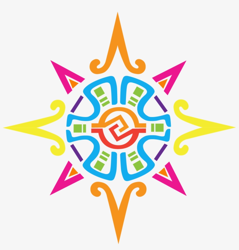 Viva La Luz - Mayan Sun Symbol, transparent png download