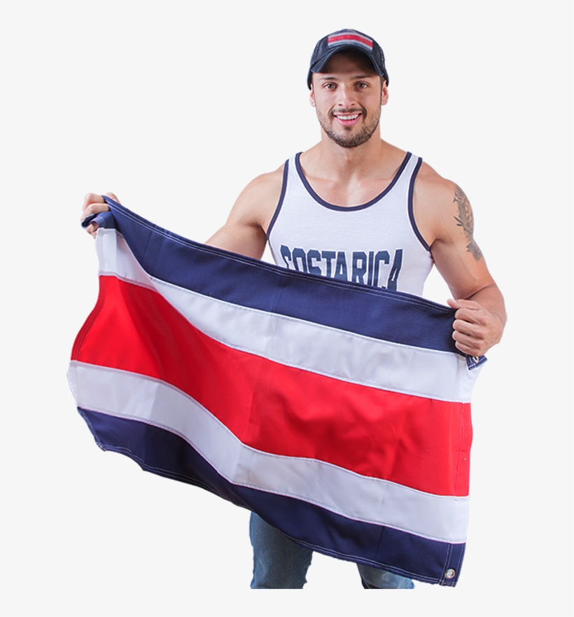 Bandera De Costa Rica - Flag, transparent png download