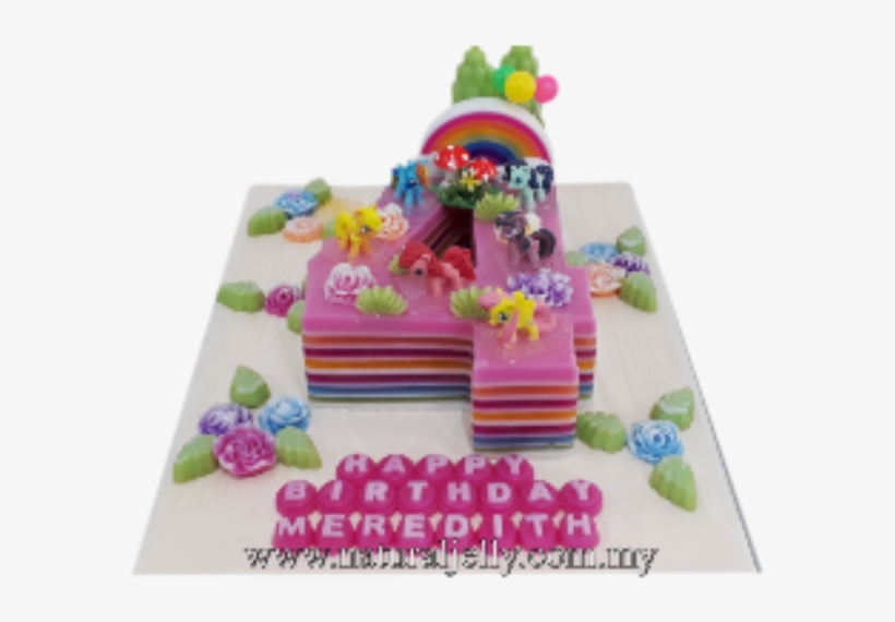 Home - Little Pony Number Cake, transparent png download