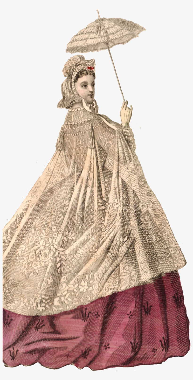 Lovely Edwardian Lady Png Image Free Clip Art, transparent png download