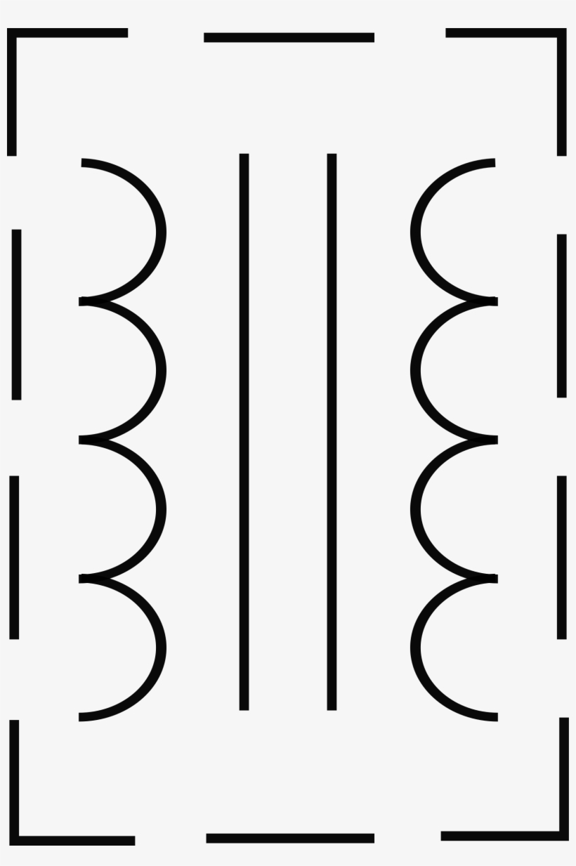 This Free Icons Png Design Of Rsa Iec Transformer Symbol-5, transparent png download