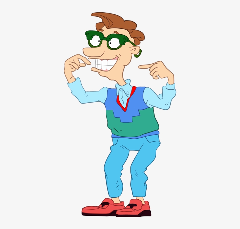 Drew Pickles Showing His Teeth-ts207 - Drew Pickles Rugrats, transparent png download