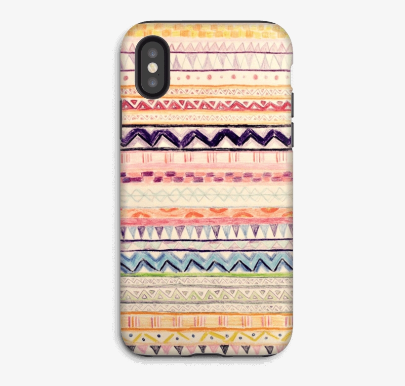 Hand Drawn Aztec - Mobile Phone Case, transparent png download